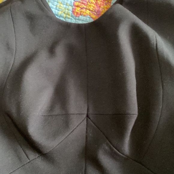 ROBERT Rodriguez Black Open Back Mini Dress Size 2 - Picture 7 of 7